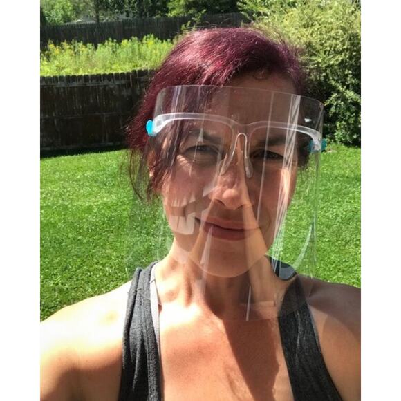 Lot Of 160 Face Shield Mask Glasses Safety Protection Doctor Nurse Healthcare - Picture 1 of 4